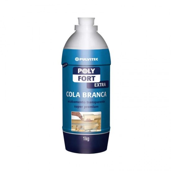 COLA BRANCA EXTRA POLYFORT PVA 1KG