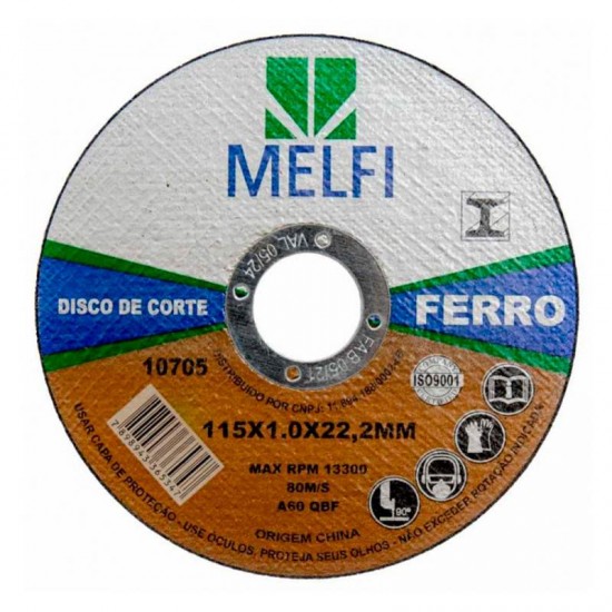DISCO CORTE FERRO  4.1/2  MELFI