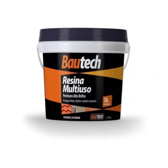 RESINA ACRILICA BRILHANTE BAUTECH  3,6L