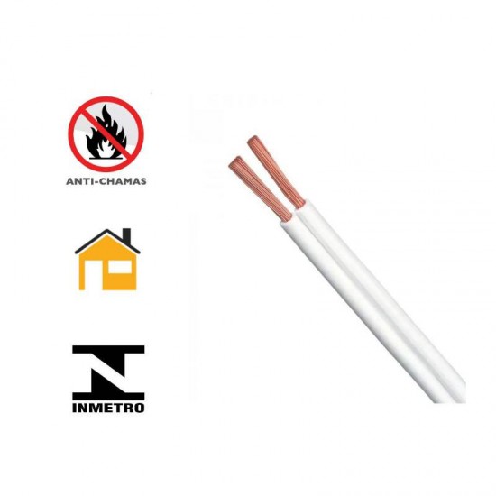 CORD PARALELO 2  X 1,00MM BCO ENGECABOS