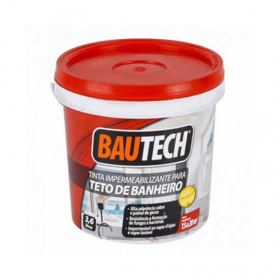 BAUTECH TETO DE BANHEIRO 3,6L BRANCO