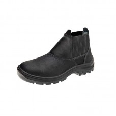 9663 - BOTINA BOR. S/BICO PRETA 35 PE FERR*