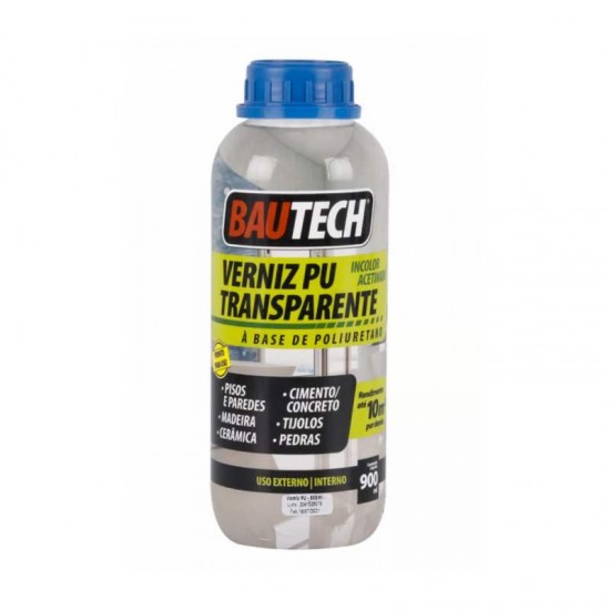 BAUTECH VERNIZ PU TRANSPARENTE 900M