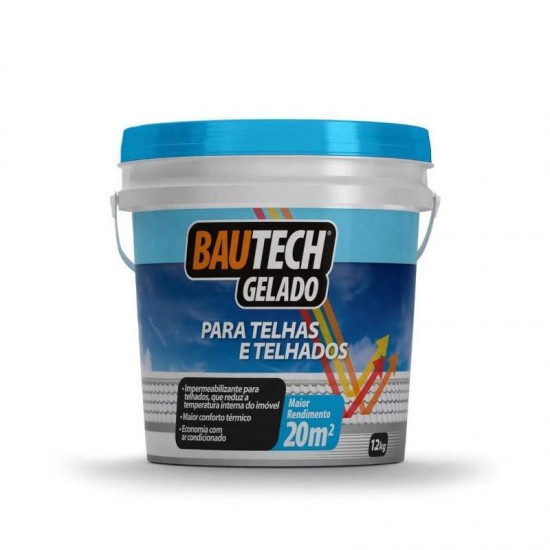 BAUTECH TELHADO GELADO BRANCO 12KG