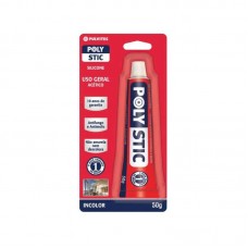 12168 - SILICONE INCOLOR 50G BLISTER POLYFORT