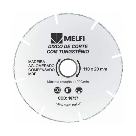 DISCO DIAM. TUNGSTENIO MELFI 4.1/2