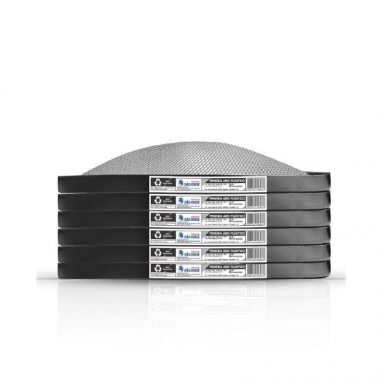 PENEIRA PLASTICA FUBA 30CM SAO JORGE